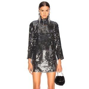 Rixio | Bardot Sequin Mini Dress Size XS